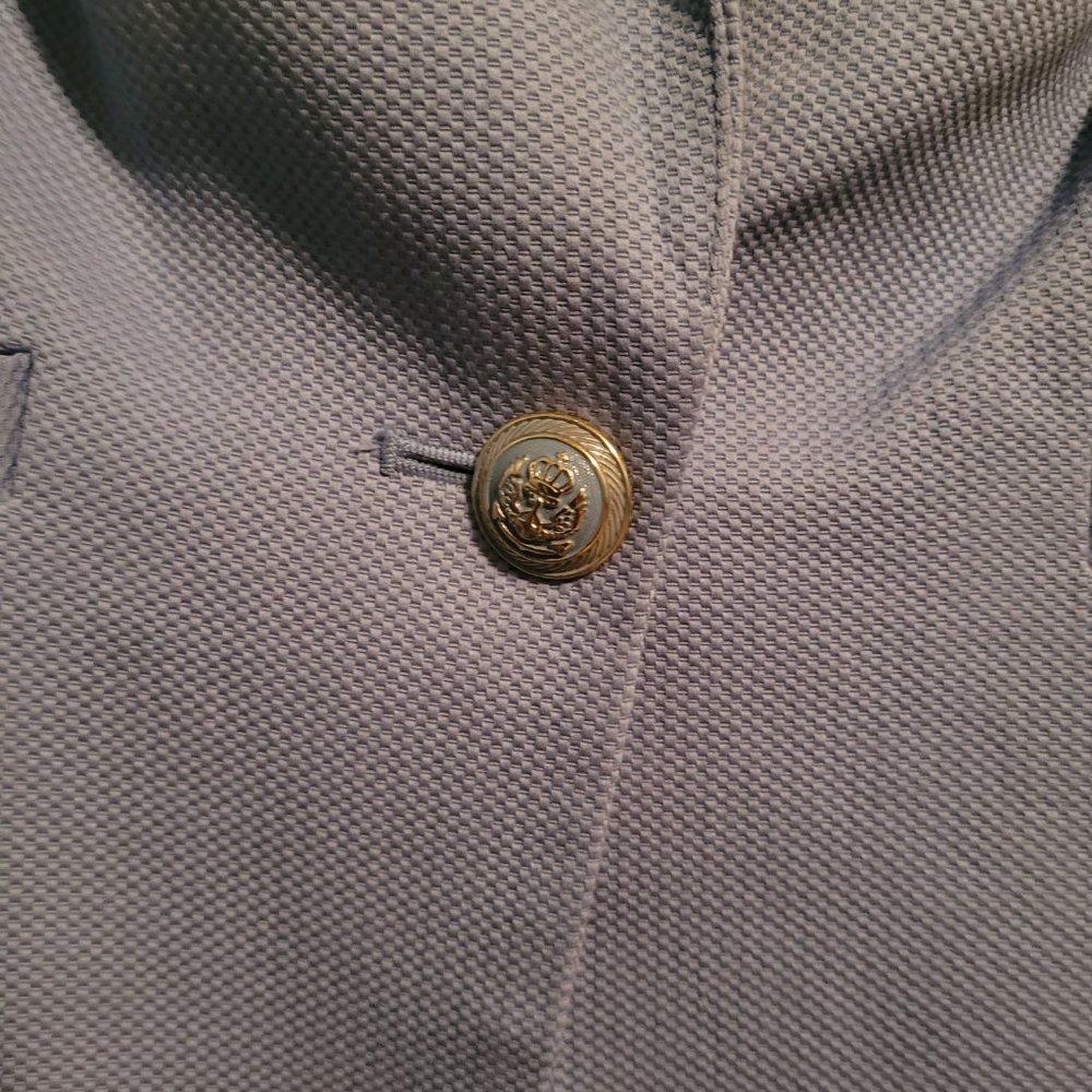 The Limited.  Light Blue/Periwinkle Blazer.  Size M. - Picture 5 of 6
